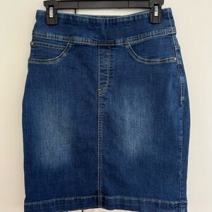 Main Street Exchange Denim Skirt